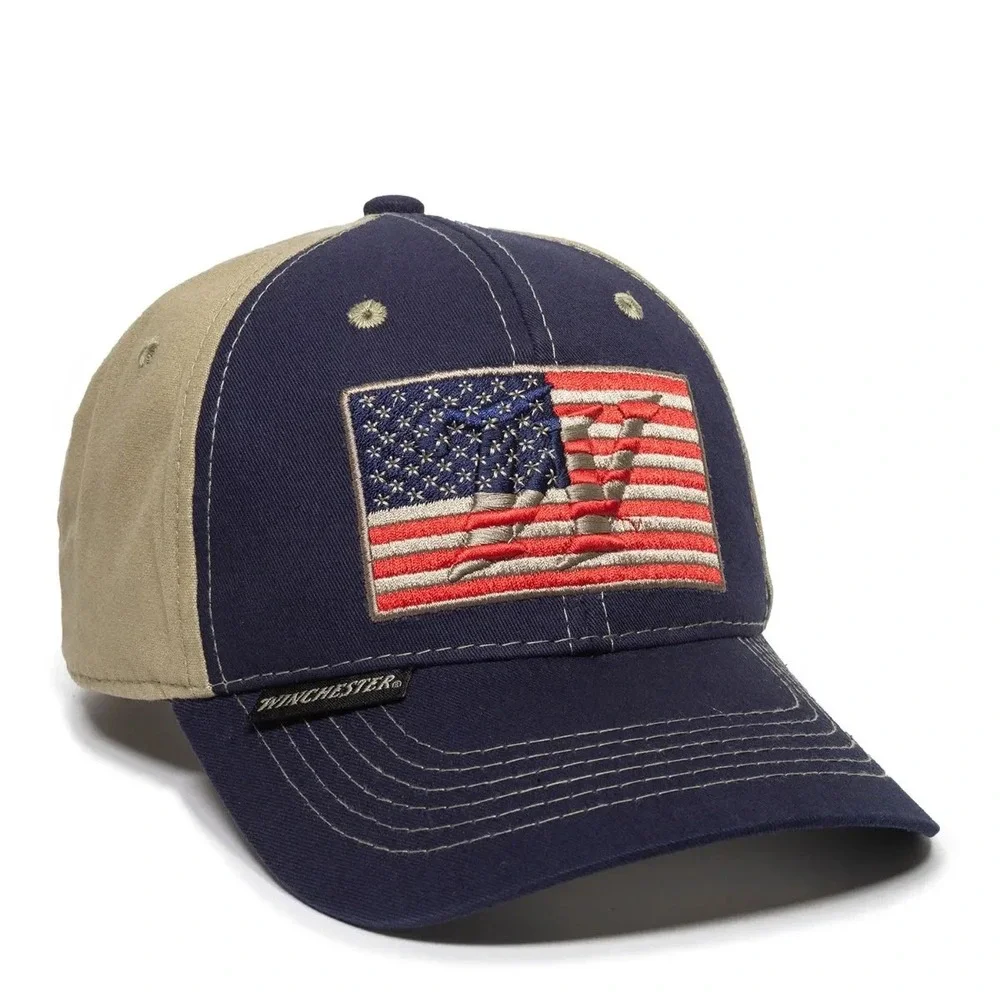 Outdoor Cap Winchester Standard WIN48A‎ Navy/Khaki, One Size Fits